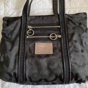 Black Vintage Coach Bag